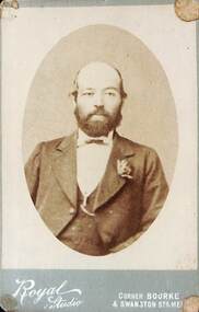 Photograph - Photograph of Archibald McArthur, c.1871