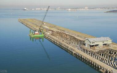 Photograph - Princes Pier  2011, 2011