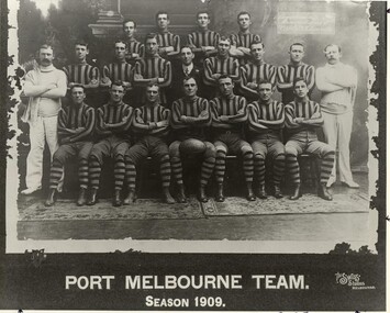 Photograph - Port Melbourne Football Club 1909, 1909