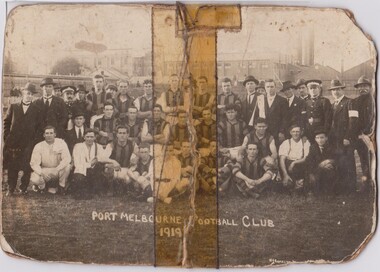 Photograph - Port Melbourne Football Club 1919, 1919