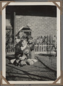 Photograph - Fred Nicholson wih Carol Condron and Maurice Widmarsh, 1940s