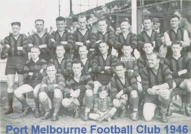 Photograph - Port Melbourne Football Club 1946, 1946