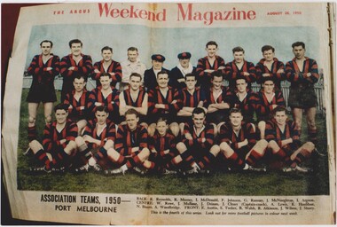 Photograph - Port Melbourne Football Club 1950, 1950