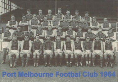 Photograph - Port Melbourne Football Club 1964, 1964