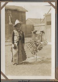 Photograph - Fred Nicholson dressed as cowboy, 1940s