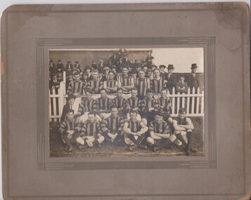 Photograph - Port Melbourne Railway United Football Club 1929 team photo, late 1920s