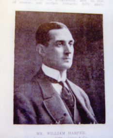 Photograph - Port Melbourne Football Club President, c1913