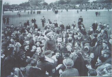 Photograph - Port Melbourne Football Club Captain 1947, 1947