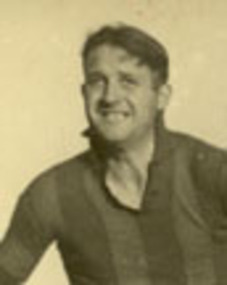 Photograph - Port Melbourne Football Club player Ted Freyer c1940, c1940