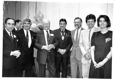 Photograph - Perce Maguire White & Clive Holding MHR, c. late 1980's
