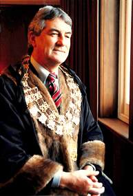 Photograph - Perce Maguire White, Mayor of City of Port Melbourne, c. 1974