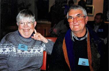 Photograph - Wendy Morris and Perce Maguire White, 25 August 2003