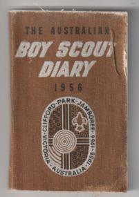 Book, The Australian Boy Scout Diary 1956, 1955-6