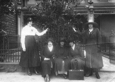 Photograph - Another five female S & A employees