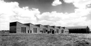 Photograph - Recently constructed building, Late 1939