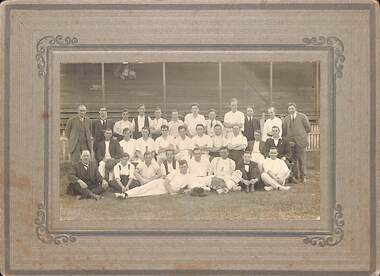 Photograph - Port Melbourne Cricket Club 1938, W CROFT, 1938
