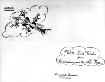 Photograph - With best wishes, c1940s