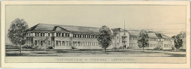 Photograph - Aeronautical and Chemical Laboratories, c1940s