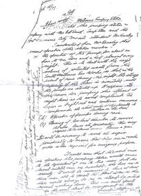 Letter - Letter regarding Pumping Station, Esplanade West, Port Melbourne. 1887, 1887