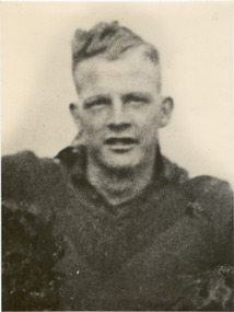Photograph - Ernie Baker in footy gear