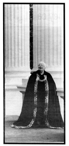 Photograph - Sister Norma Barnett as honorary mayor of Port Phillip in March 1999
