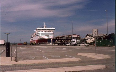 Photograph - Spirit of Tasmania at dock in Port Melbourne