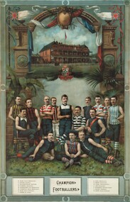 Photograph - Champion Footballers poster