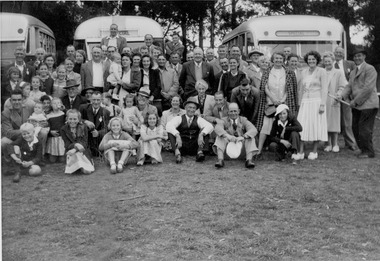 Photograph - Clare Castle Social Club picnic circa 1940s