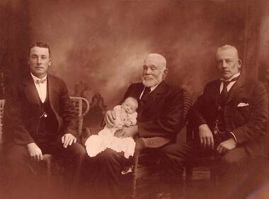 Photograph - Henwood family