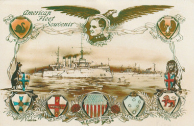 Photograph, American Fleet Souvenir, 1908