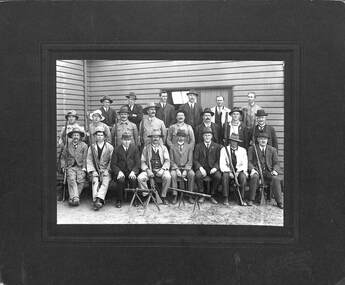 Photograph - Port Melbourne Rifle Club, February 1921