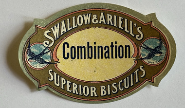 Ephemera - Label - Swallow & Ariell's Biscuit Combination, c 1890-1920