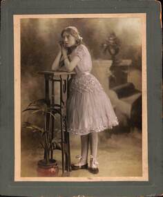Photograph - Mounted photograph of Edith Catlin, c.1910