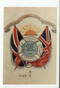 Photograph - Title page drawing from James Conder Journal Part I