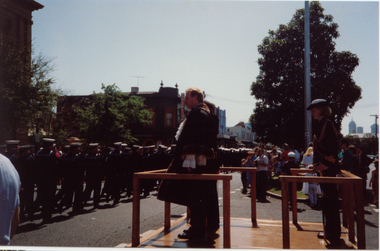 Photograph - Mayor Chris Raeburn, Freedom of Entry 1991, 1991