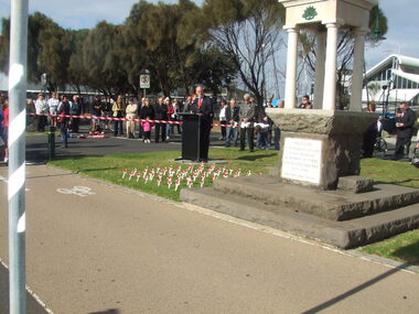 Photograph - Frank O'CONNOR, Anzac Day 2010, 25 Apr 2010