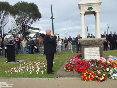 Photograph - Milton Alexandrakis, The Last Post Anzac Day 2010, 25 Apr 2010