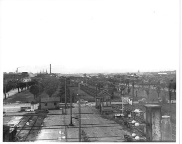Photograph - Bridge Street Railway Crossing, c1950