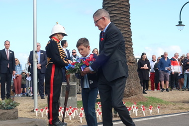 Photograph - John MAY, Anzac Day 2019, Janet BOLITHO, 25 Apr 2019