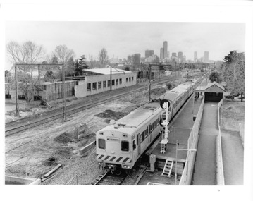 Photograph - Graham Railway Station, Port Melbourne, 1980s