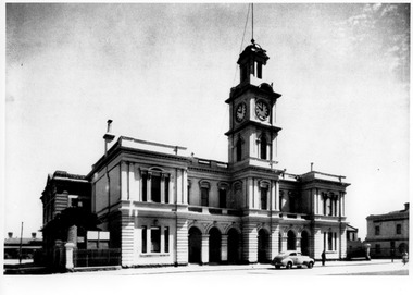 Photograph - Port Melbourne Town Hall, c1939