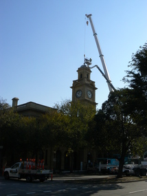 Photograph - New Flagpole, Port Melbourne Town Hall, David Thompson, 24 Mar 2012
