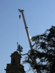 Photograph - New Flagpole, Port Melbourne Town Hall, David Thompson, 24 Mar 2012