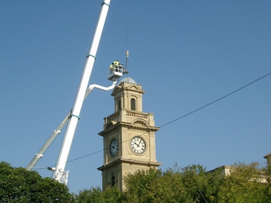 Photograph - New Flagpole, Port Melbourne Town Hall, 24 Mar 2012