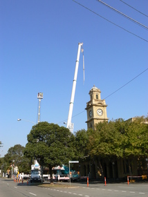 Photograph - New Flagpole, Port Melbourne Town Hall, David Thompson, 24 Mar 2012