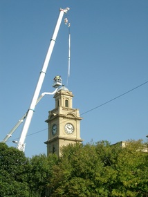 Photograph - New Flagpole, Port Melbourne Town Hall, 24 Mar 2012
