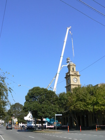 Photograph - New Flagpole, Port Melbourne Town Hall, David Thompson, 24 Mar 2012
