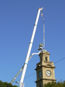 Photograph - New Flagpole, Port Melbourne Town Hall, David Thompson, 24 Mar 2012