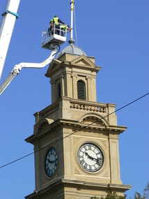 Photograph - New Flagpole, Port Melbourne Town Hall, David Thompson, 24 Mar 2012