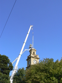 Photograph - New Flagpole, Port Melbourne Town Hall, David Thompson, 24 Mar 2012